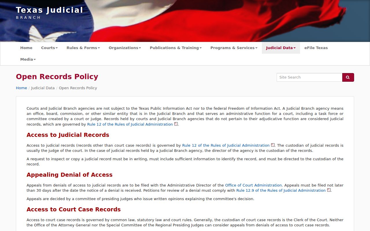 Brown County bench warrant court-record access policy